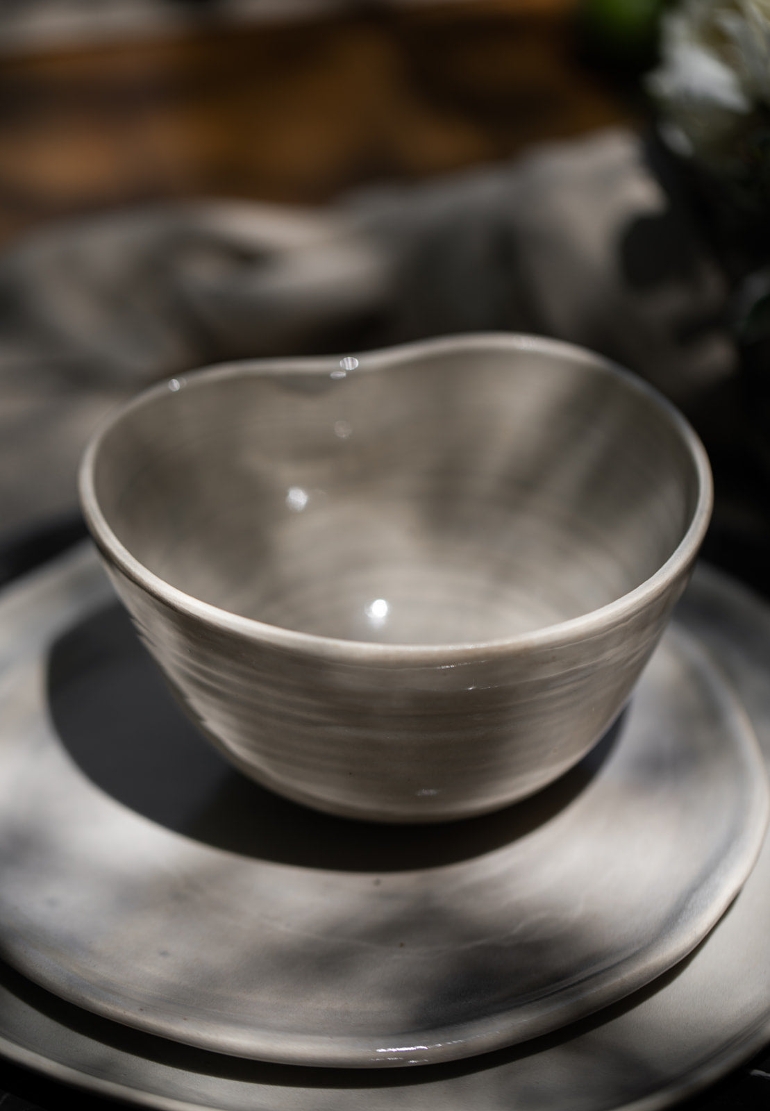 Bowl - Cerámica Gris